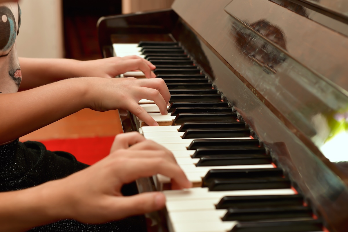 Piano lesson